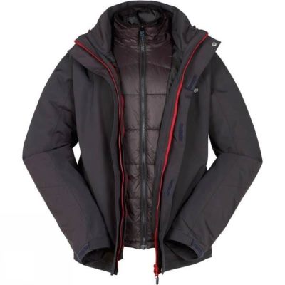 Chaquetas Ayacucho BlizzArt 3-in-1 With Synthetic Inner Hombre - Negras - Chile XPQ358972